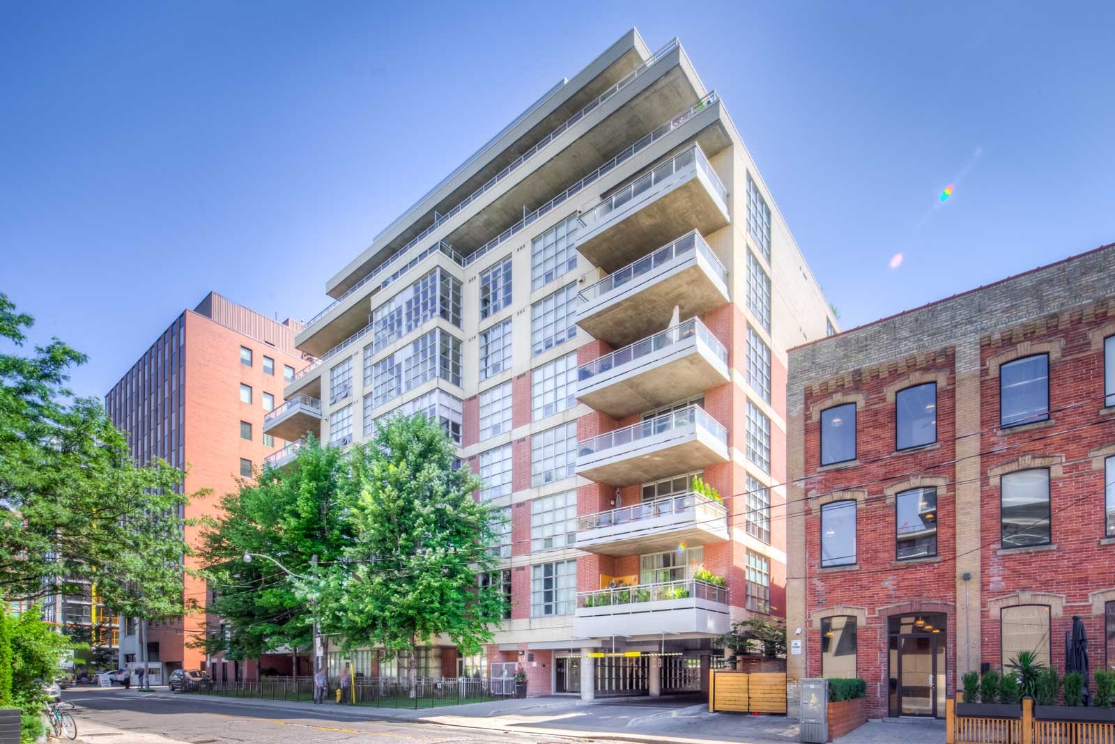 Iconic View Of The City From King West